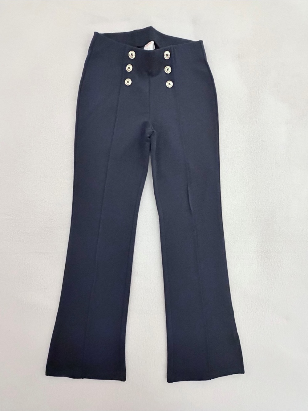 Dark Blue Ponte Pants